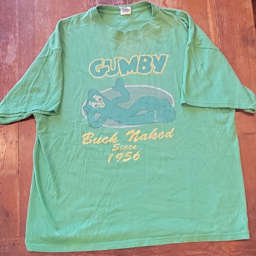 Vintage Gumby Naked 👕 shirt
